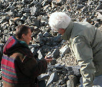 Gudrun Sahlmén och Britta Bäckman