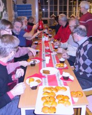 Lussebullar o kaffe